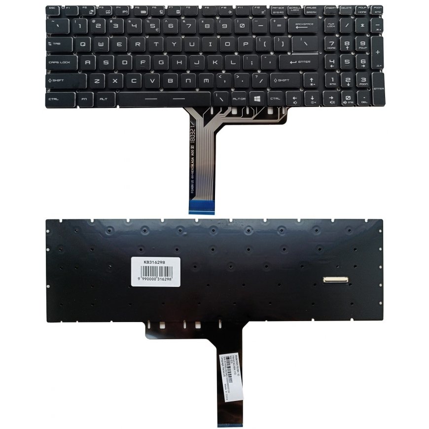MSI Keyboard MSI: GE63, GE73, GS63