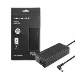 Qoltec 52400 strāvas adapteris & pārveidotājs Iekštelpas 30 W Melns