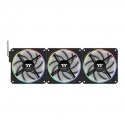 120 mm Thermaltake TS120 EX RGB 3Pack Ventiliatorius Juodas 120 mm Thermaltake TS120 EX RGB 3Pack Ventiliatorius Juodas