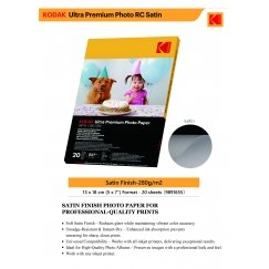 Картон для печати Kodak Ultra Premium 280 г Глянцевый 13 x 18 см 20 листов