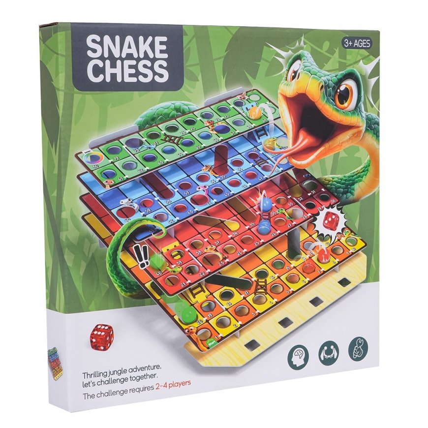 RoGer 3D Snake Ladder Galda spēle