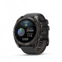 Garmin Fenix 8 3,56 cm (1.4") AMOLED 51 mm Digitaalinen 454 x 454 pikseliä Kosketusnäyttö Titaani Wi