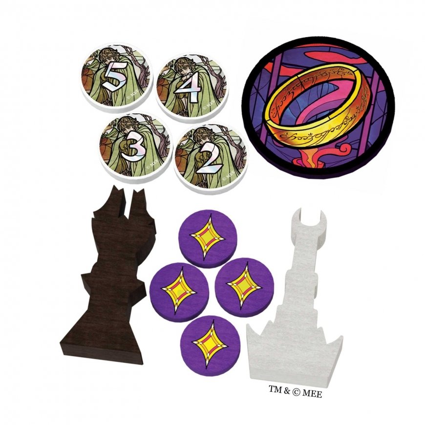 Asmodee The Lord Of The Rings: The Two Towers: Trick-Taking Game Korttipeli – 5