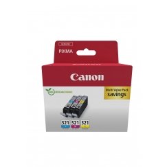 Canon 2934B015 tindikassett 3 tk Originaal Tsüaan, Magenta, Kollane