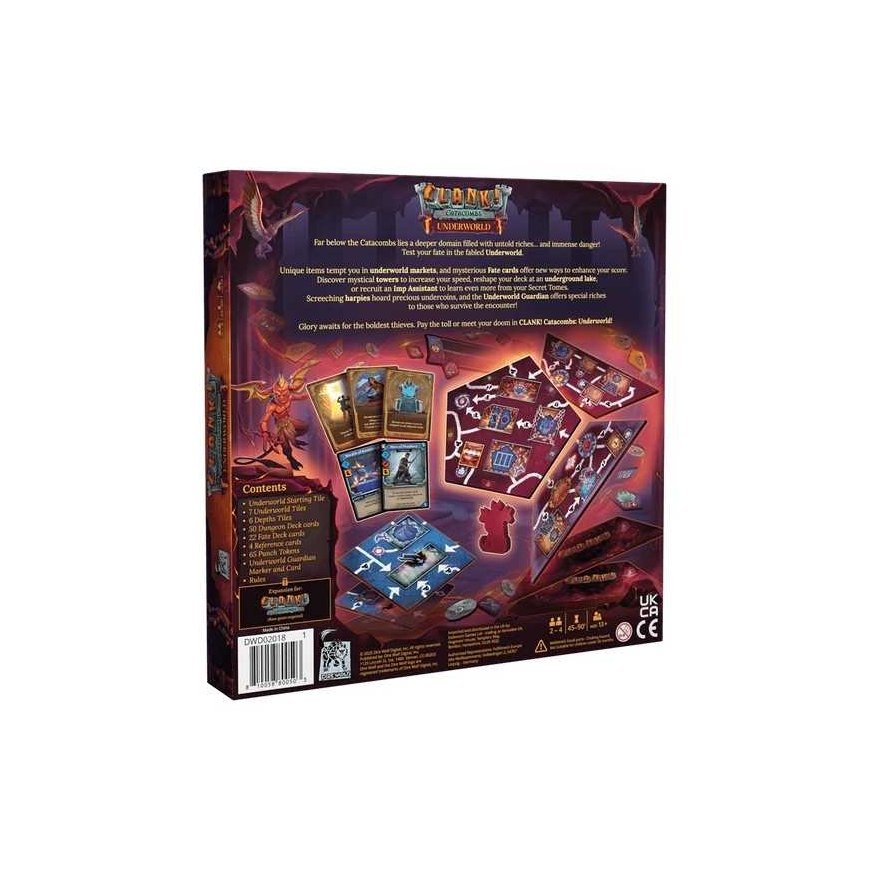 Asmodee Clank! Catacombs Underworld Board game Travel/adventure – 2