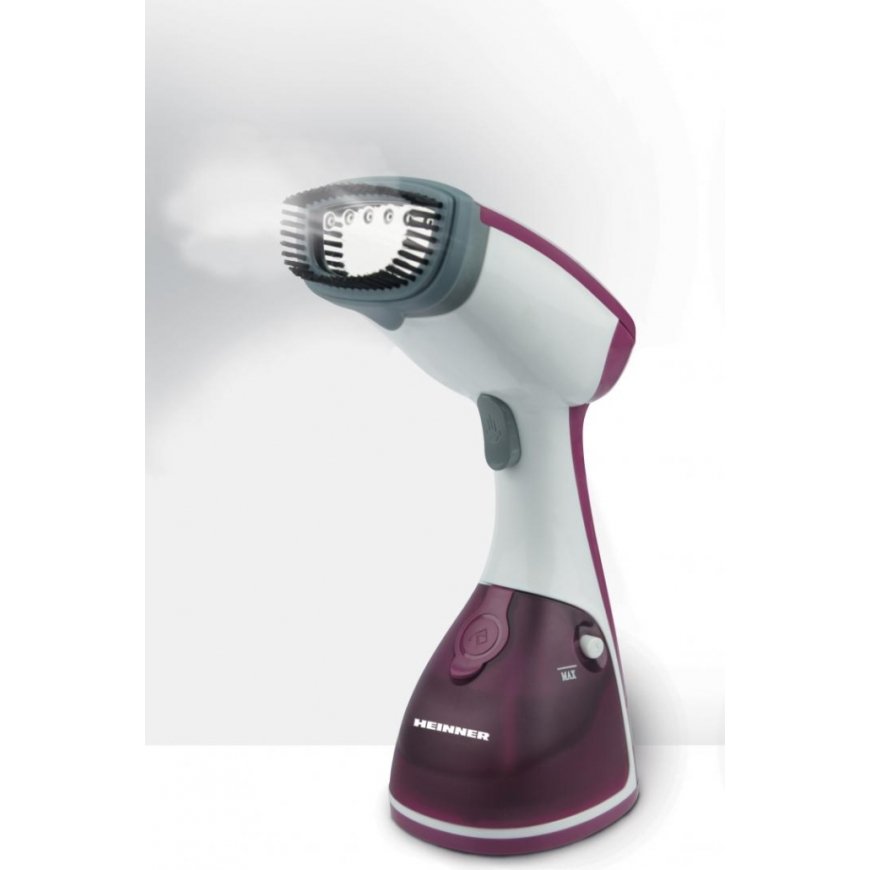 Heinner HGS-1100PP rõivaauruti Käeshoitav riideauruti 0,25 l 14700 W Lilla, Valge