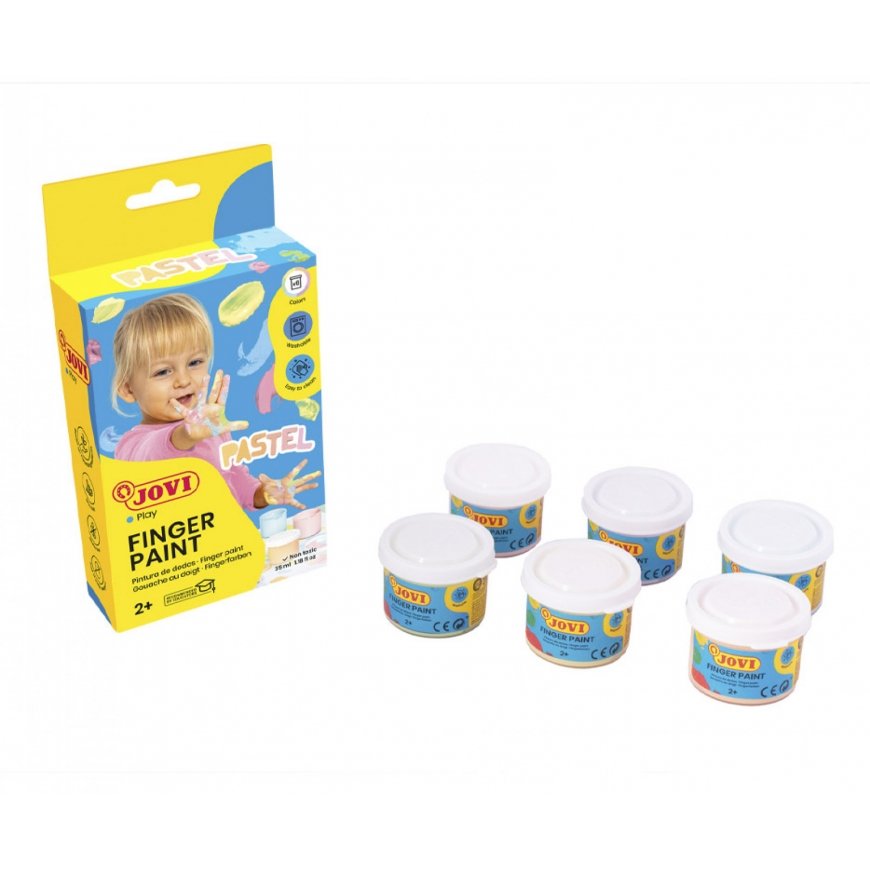 Jovi 540P vesiliukoinen sormiväri Multi – 3