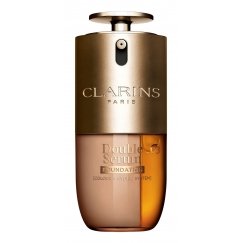 Clarins DOUBLE SERUM FOUNDATION - 2-in-1 hybrid foundation 30 ml Pumppupullo Nestemäinen L6W