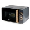 Domo DO3320 Black, Wood Solo microwave Countertop 20 L 700 W