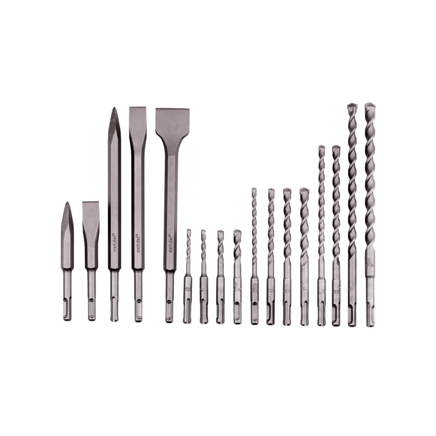 Metabo 628414000 Meissel-Set 17teilig 5 mm 6 8 10 12 14 m Puuriotsikute komplekt 17 tk – 3