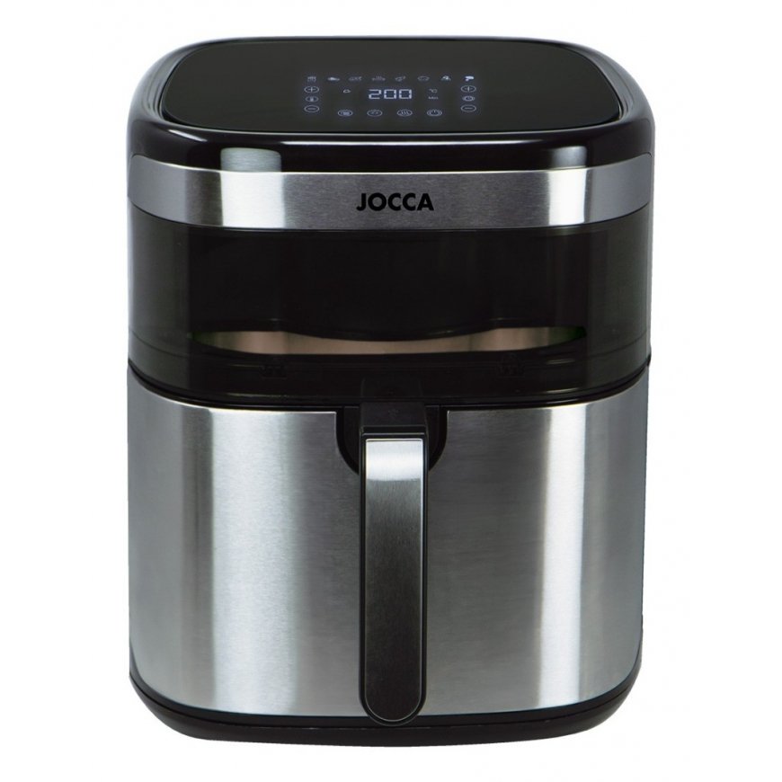 JOCCA 2385 taukvāres katls Viens 10 L Atsevišķs 1700 W Karstā gaisa fritētājs Melns – 2