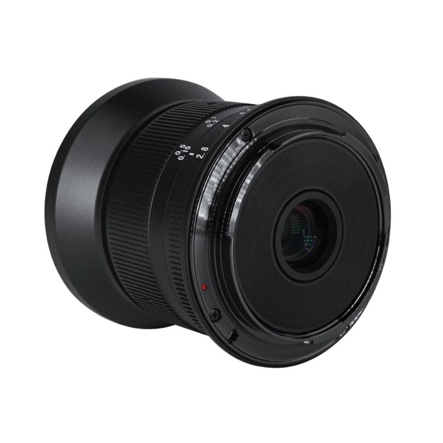 7Artisans A601B-II 12mm F2.8 MKII MILC/SLR „Ultra“ platus objektyvas Juoda – 3