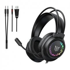 ONIKUMA X92 spēļu austiņas (melna)