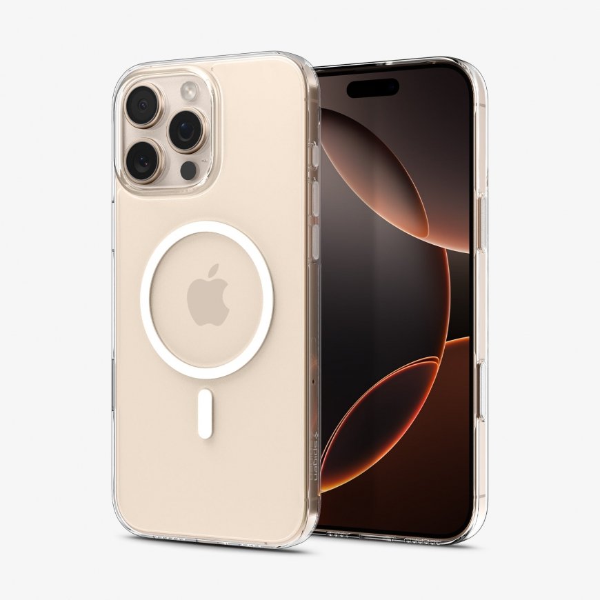 Spigen Thin Fit T (Mag Fit) mobilo telefonu apvalks 16 cm (6.3") Aploksne Caurspīdīgs, Balts – 2