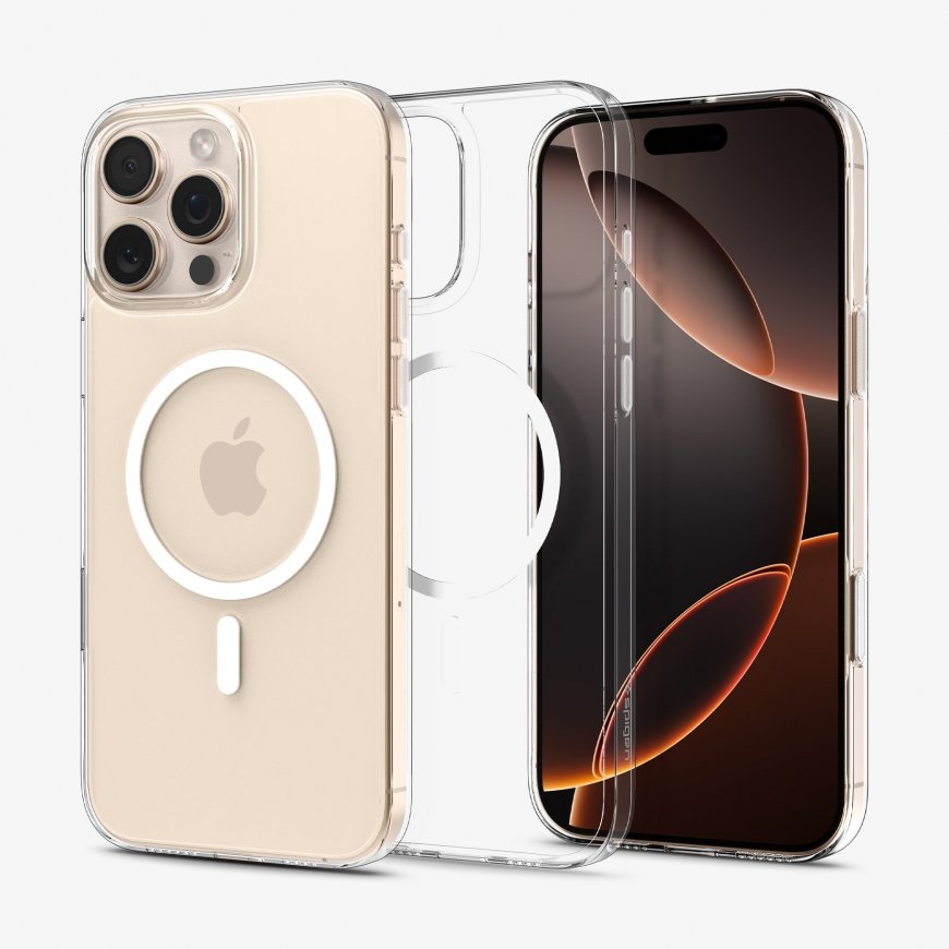 Spigen Thin Fit T (Mag Fit) mobiliojo telefono dėklas 16 cm (6.3") Permatomas, Balta – 3