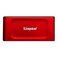 Kingston Technology XS1000 Red 2 TB USB Veids-C 3.2 Gen 2 (3.1 Gen 2) Sarkans
