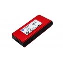 Kingston Technology XS1000 Red 2 TB USB Veids-C 3.2 Gen 2 (3.1 Gen 2) Sarkans Kingston Technology XS1000 Red 2 TB USB Veids-C 3.2 Gen 2 (3.1 Gen 2) Sarkans
