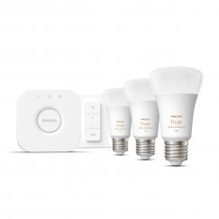 Philips Hue White E27 keturių rinkinys 810lm 60W