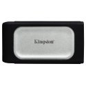 Kingston Technology XS2000 1 TB C tipo USB 3.2 Gen 2 (3.1 Gen 2) Juoda, Sidabras
