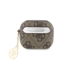 Guess 4G PU Charm Case for AirPods 3 Brown Guess 4G PU Charm Case for AirPods 3 Brown