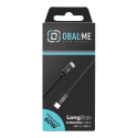 OBAL:ME LongRun USB-C|USB-C Cable 60W 1m Black OBAL:ME LongRun USB-C|USB-C Cable 60W 1m Black