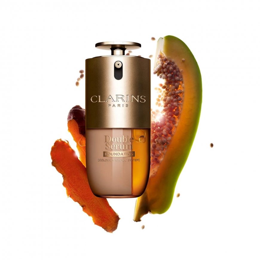 Clarins DOUBLE SERUM FOUNDATION 30 ml Buteliukas su pompa Skystis M2W – 2