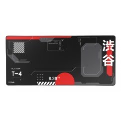 Trust GXT 759 XXL Mänguri hiire padi Must, Punane