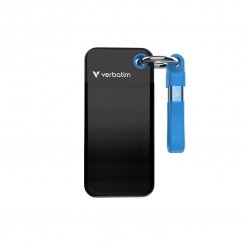 Verbatim Pocket SSD 1 TB USB Veids-C 3.2 Gen 2 (3.1 Gen 2) Melns, Zils
