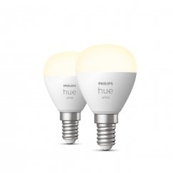 Philips Hue balta Lemputė sietynui – E14 išmanioji lemputė – (2 pakuotės)