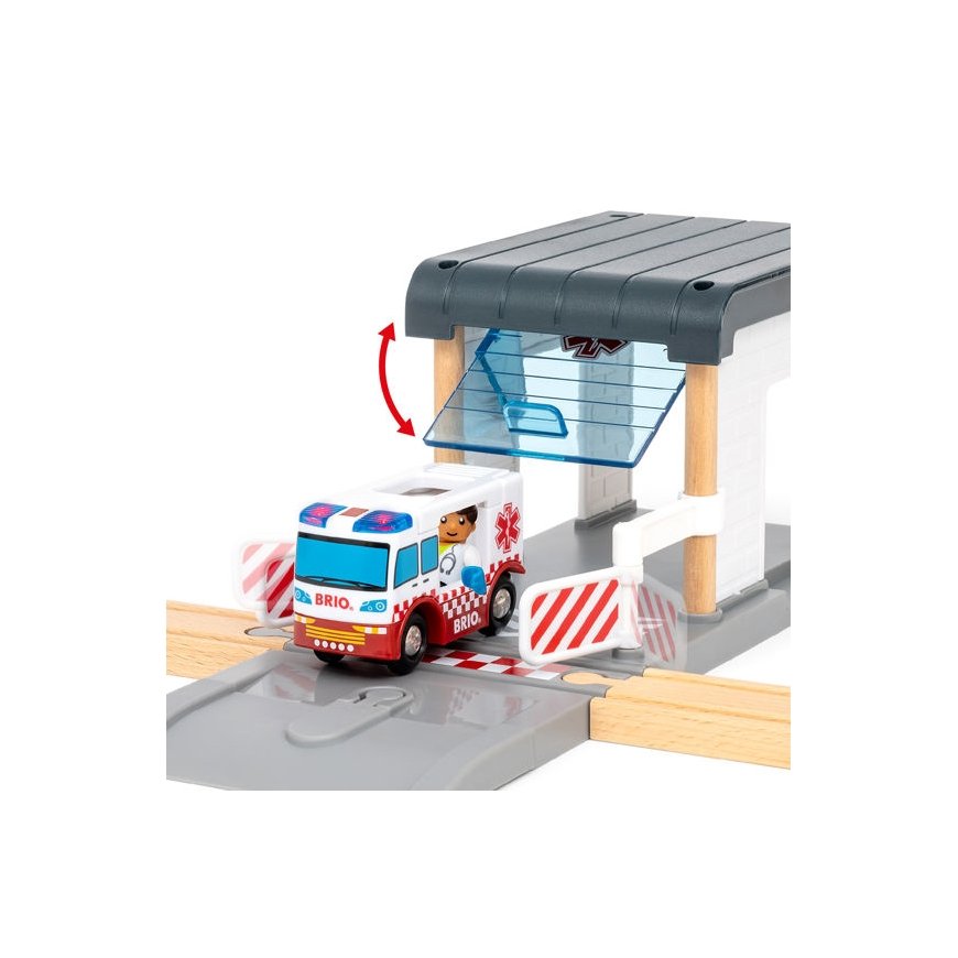 BRIO Rescue Team Train Set – 4