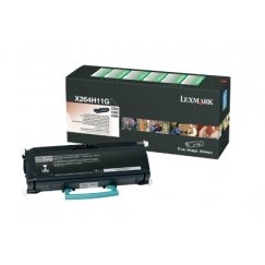 Lexmark X264H11G тонерный картридж 1 шт Подлинный Черный