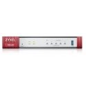 Zyxel USGFLEX50HP-EU0102F аппаратный брандмауэр 0,35 Gbit/s Zyxel USGFLEX50HP-EU0102F аппаратный брандмауэр 0,35 Gbit/s