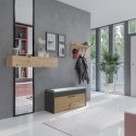 Topeshop PARMA SZAFKA ANT/ART органайзер для обуви Закрытый Антрацит, Дуб Topeshop PARMA SZAFKA ANT/ART органайзер для обуви Закрытый Антрацит, Дуб