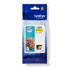 Brother LC424Y tindikassett 1 tk Originaal Kollane