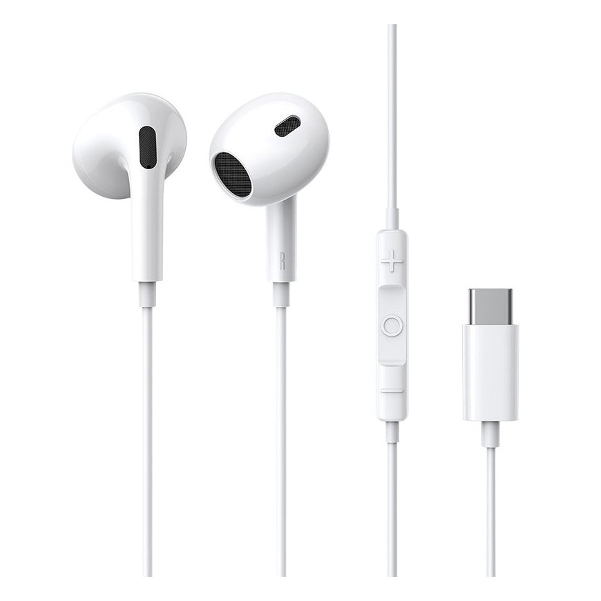 Baseus CZ17 Headset Wired In-ear Calls/Music USB Type-C White