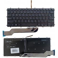 Klaviatūra DELL Inspiron 7569, 7579, 7368, 5370, su pašvietimu, US
