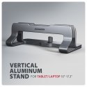 Axagon STND-VG Aluminum stand for vertical insertion of laptops 10"–17.3". Adjustable slot width 9.5 Axagon STND-VG Aluminum stand for vertical insertion of laptops 10"–17.3". Adjustable slot width 9.5