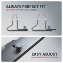 Axagon STND-VG Aluminum stand for vertical insertion of laptops 10"–17.3". Adjustable slot width 9.5 Axagon STND-VG Aluminum stand for vertical insertion of laptops 10"–17.3". Adjustable slot width 9.5