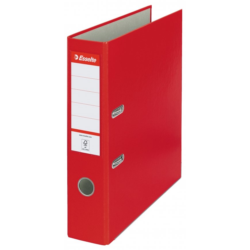 Esselte Essentials Lever Arch File, 30% pre-consumer recycled PP foil