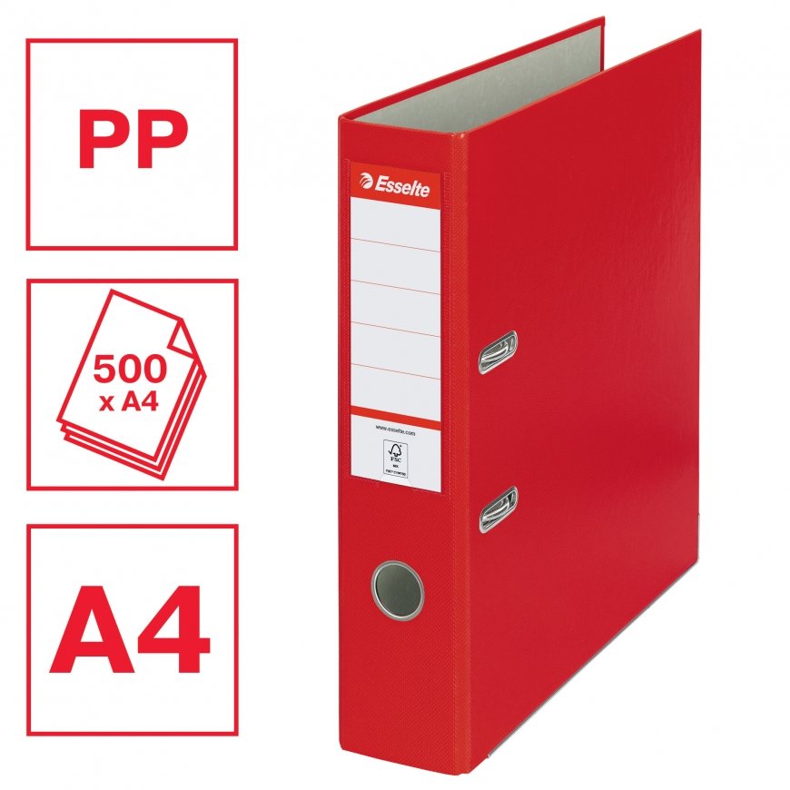 Esselte 11253 spiraalköitja A4 Punane – 2