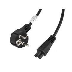 Lanberg CA-C5CA-11CC-003-BK virtajohto musta 3 m C5 liitin CEE7/7