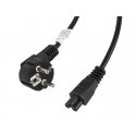 Lanberg CA-C5CA-11CC-003-BK virtajohto musta 3 m C5 liitin CEE7/7 Lanberg CA-C5CA-11CC-003-BK virtajohto musta 3 m C5 liitin CEE7/7