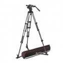 Manfrotto Nitrotech 608 Carbon tripod head Black Carbon fiber 1/4, 3/8" Fluid