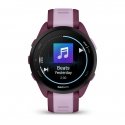 Garmin Forerunner 165 Music 3.05 cm (1.2") AMOLED 43 mm Digital 390 x 390 pixels Touchscreen Purple 