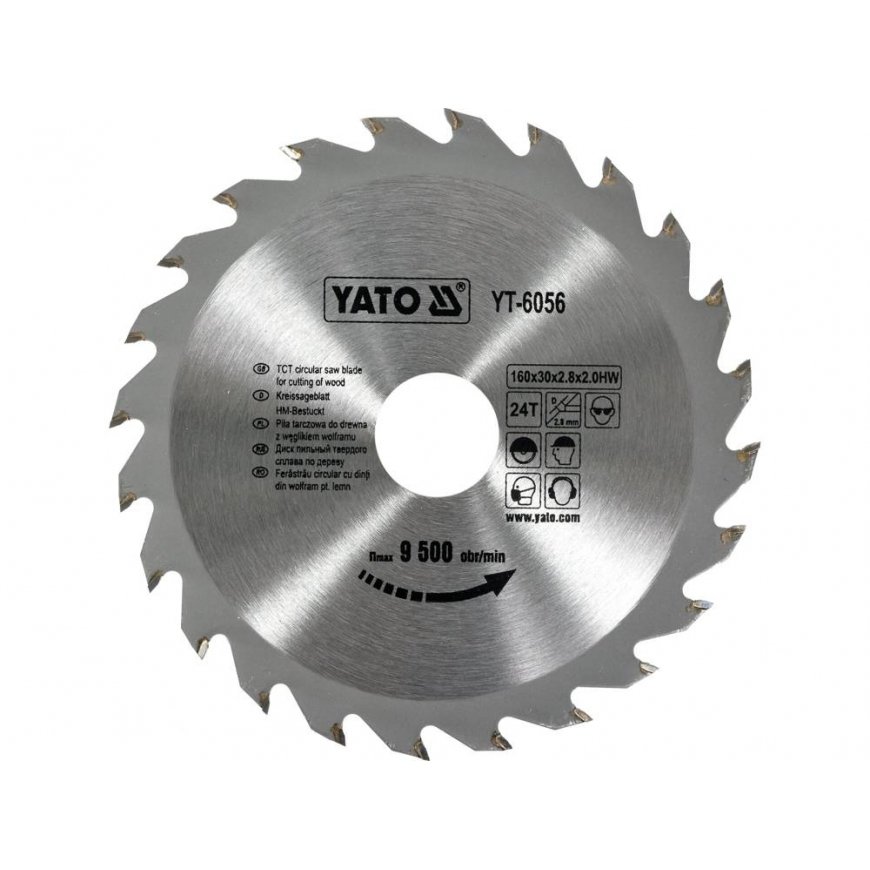 Yato YT-6056 полотно для циркулярных пил 16 cm 1 шт