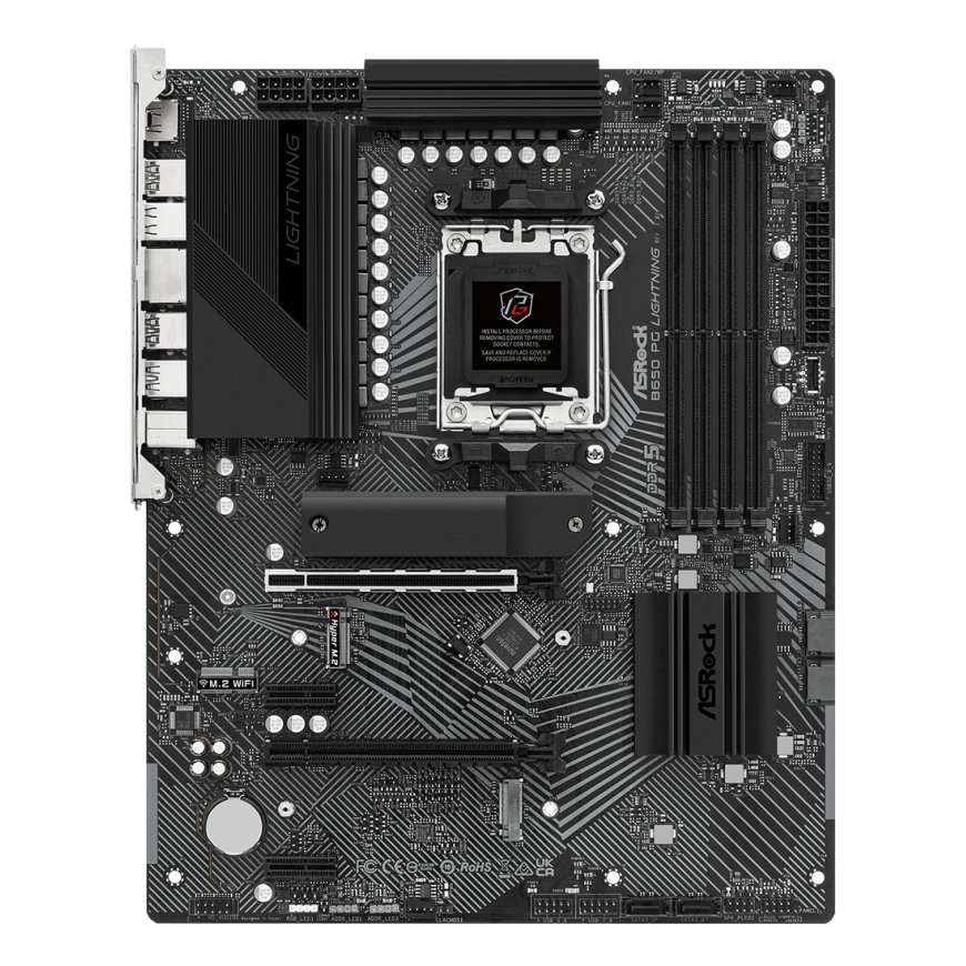 Asrock B650 PG Lightning AMD B650 AM5 lizdas ATX – 2
