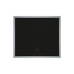 Siemens iQ500 ED645HQC1E hob Black, Stainless steel Built-in 60 cm Zone induction hob 4 zone(s)