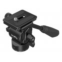 SmallRig 3259B tripod head Black Aluminium, Polyoxymethylene (POM), Silicone, Stainless steel 1/4" F