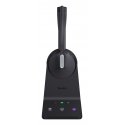 Yealink WH64 Dual Teams Kõrvaklapp Juhtmevaba Peavõru Kontor/kõnekeskus USB tüüp-C Bluetooth Must