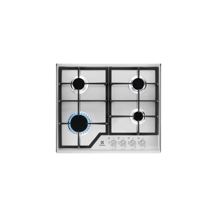 Electrolux EGS6426SX Nerūsējošs tērauds Iebūvēts Gāzes